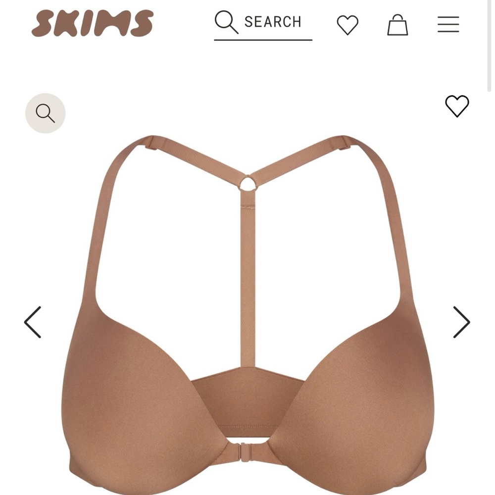 SKIMS ULTIMATE BRA FRONT CLOSE PUSH-UP BRA | SIENNA